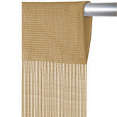 Fadenvorhang mit Tunneldurchzug beige Breite 90/140cm Höhe 250cm